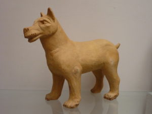 Sculpture chien