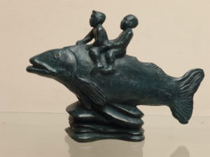 Sculpture poisson