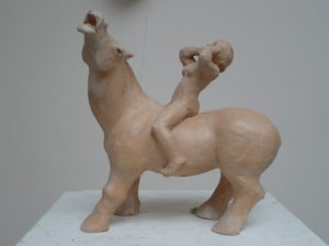 Sculpture Cheval