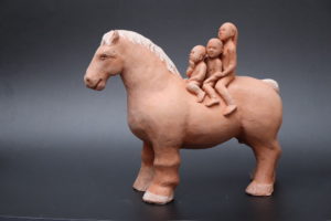 Sculpture Cheval